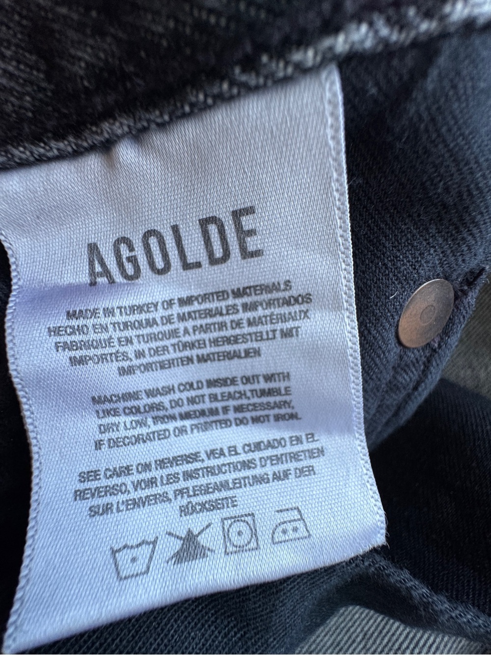 AGOLDE Low Slung Baggy Jeans Size 22 - Picture 14 of 16